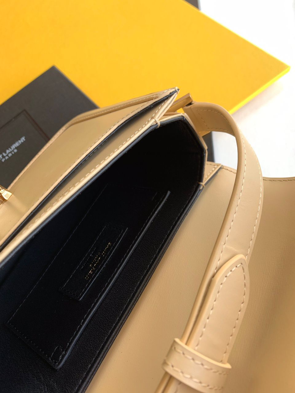 Yves Saint Laurent Satchel Solferino Bege