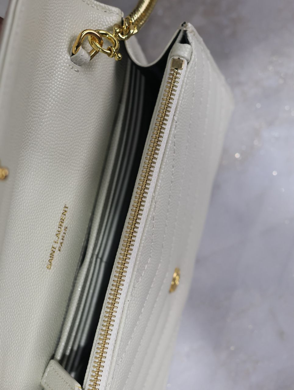 Saint Laurent Should Bag White ( Pronta entrega )