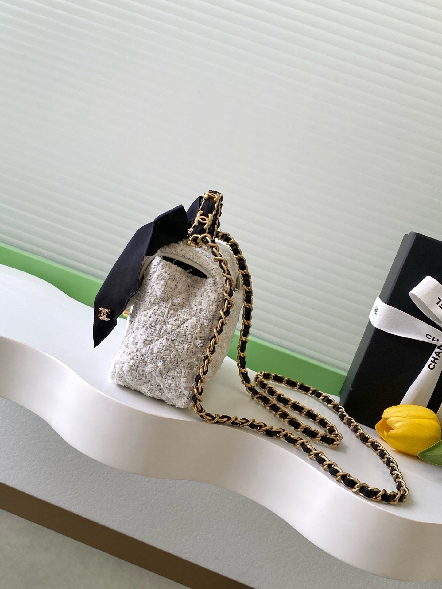 Mini Flap Bag With Top  Handle CHANEL