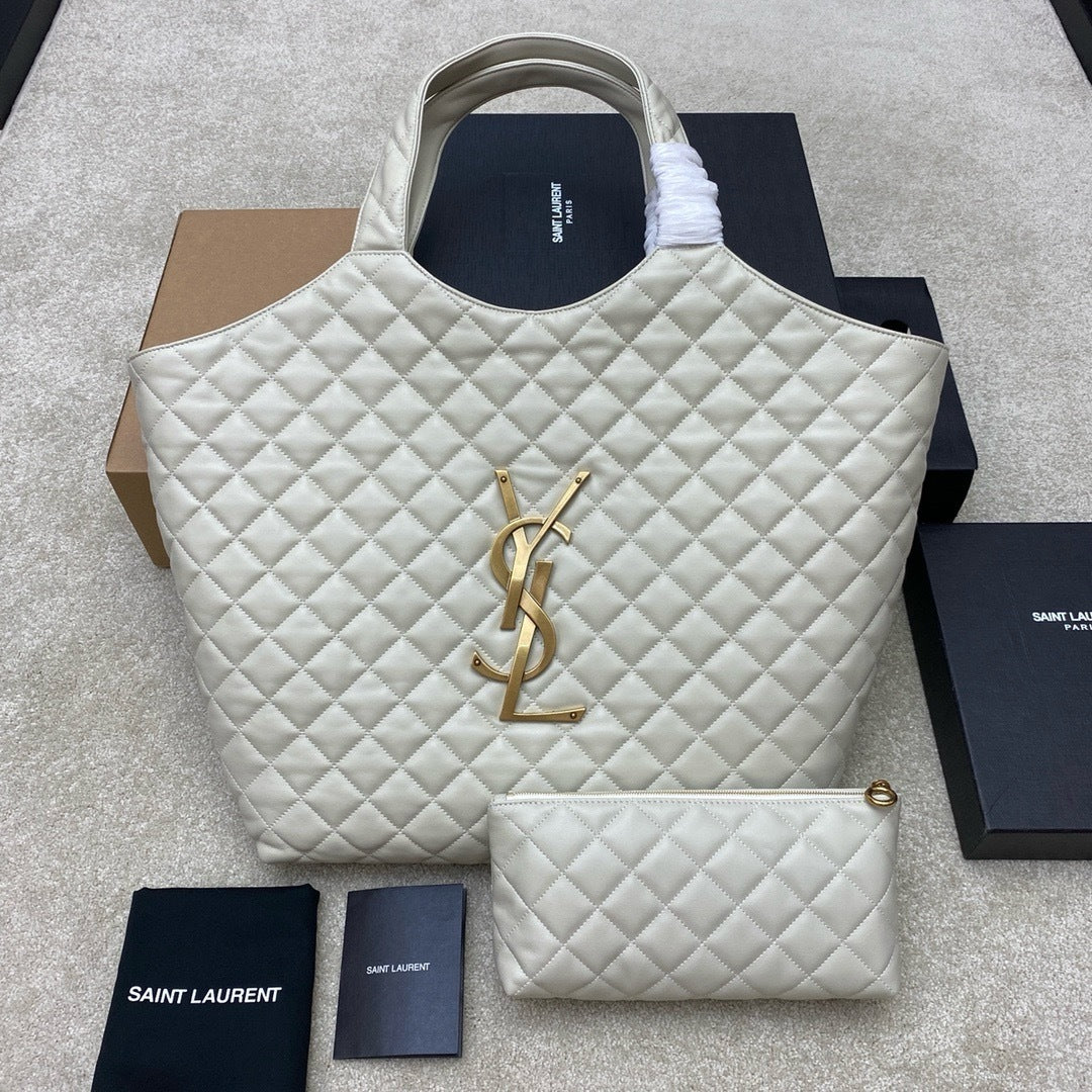 Bolsa Tote Yves Saint Laurent 58cm