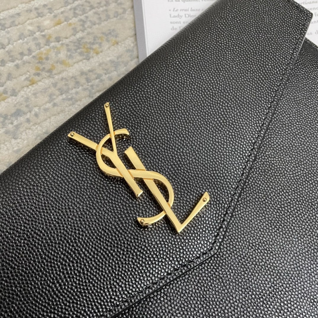 Saint Laurent Wallet Black