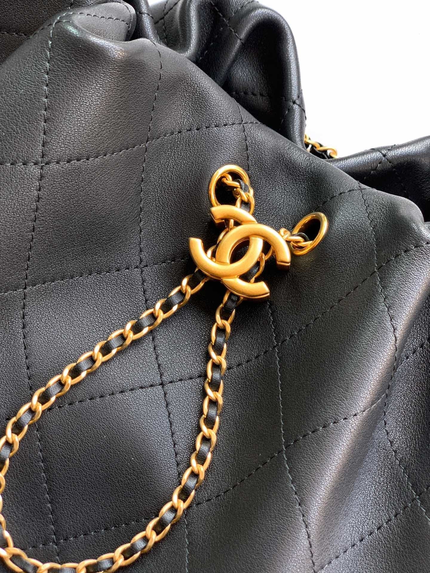 Chanel Hobo Maxi Bag Black