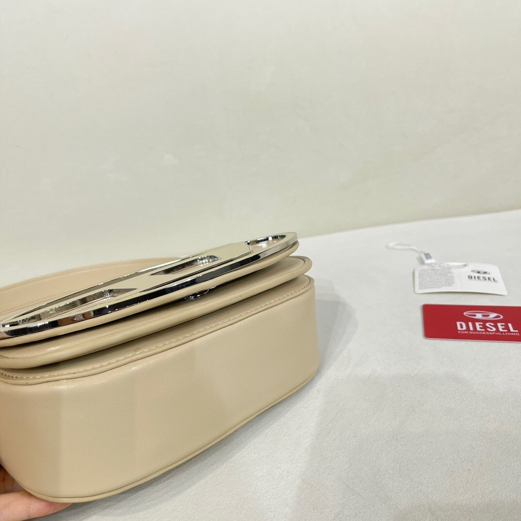 Diesel 1DR Shoulder Bag Nappa Leather bege
